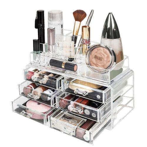 6 Drawers Cosmetic Storage Box Lipstick Storage Box Beauty Box